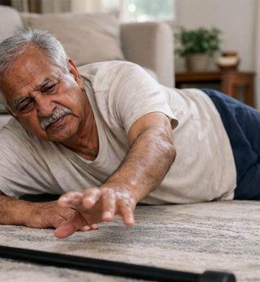Elder Falls Alone at Home
